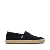 Alpargata Black Recycled Cotton Rope 2.0 Espadrille - Toms for sale