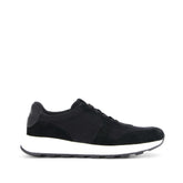 TRVL Lite Retro Runner Black Suede Water Repellent Sneaker - Toms on sale