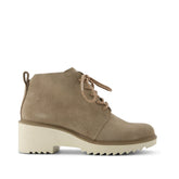 Maude Lace Up Dune Suede Wedge Boot - Toms discount