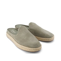 Santiago Mule Vetiver Grey Suede - Toms for sale