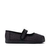 Nora Mary Jane Black Iridescent Glimmer Kids Shoe - Toms online