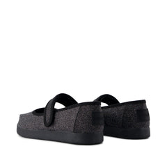 Nora Mary Jane Black Iridescent Glimmer Kids Shoe - Toms online