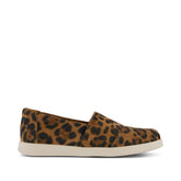 Alpargata Plus Brown Sugar Leopard Print Suede - Toms discount