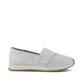 Resident Plus Kids Sneaker Silver Metallic Twill - Toms online