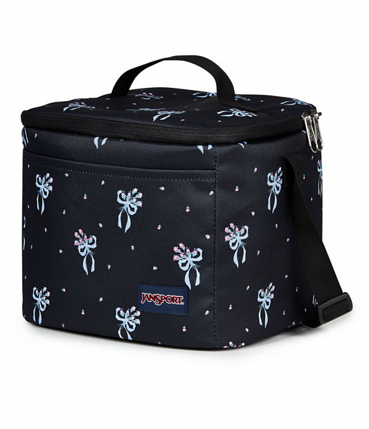 JanSport Super Snack - Pastel Petals Black