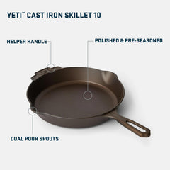 CAST IRON SKILLET 10