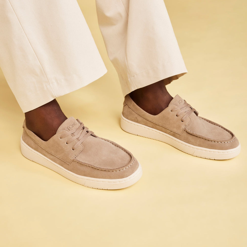 TRVL LITE London Taupe Suede Loafer - Toms discount
