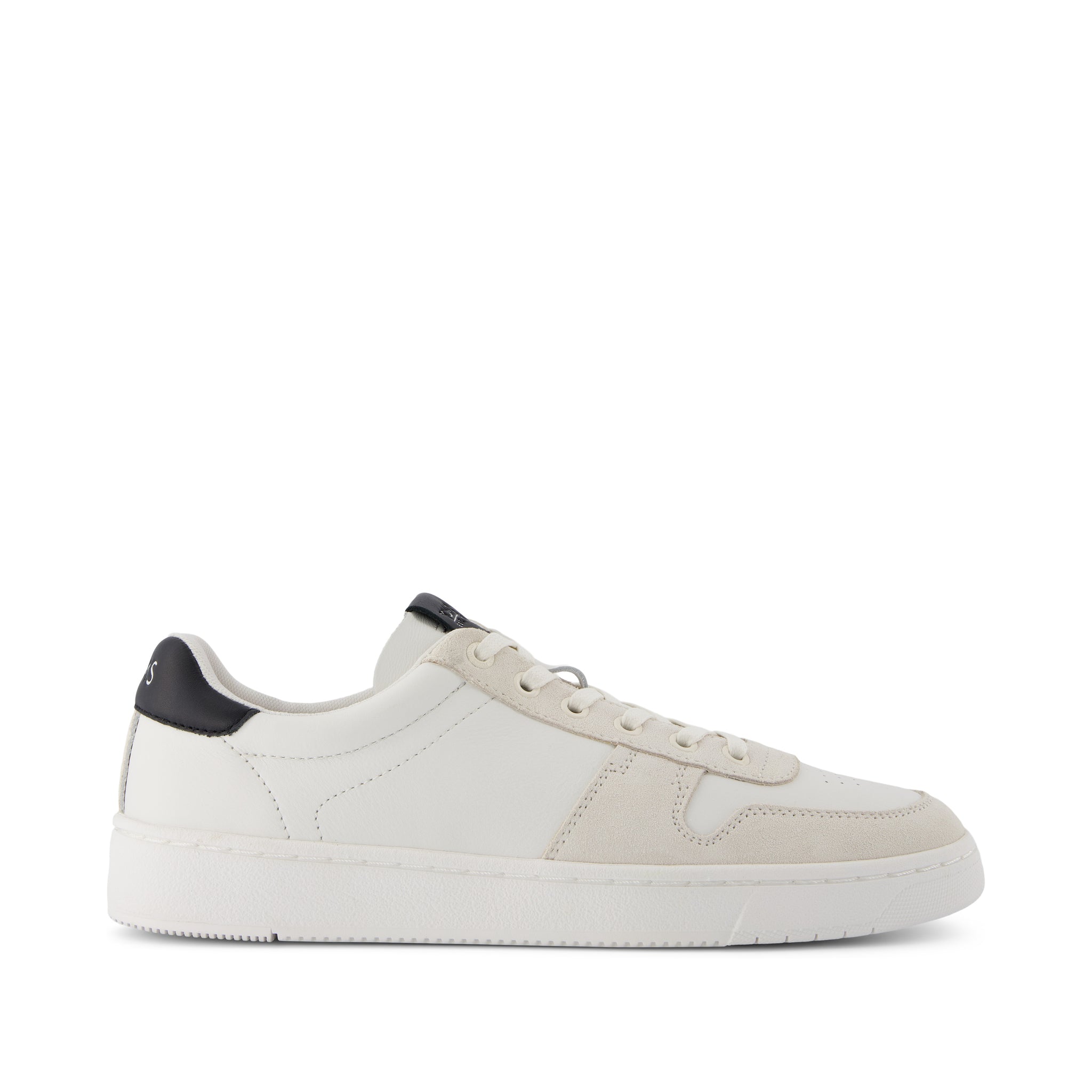 TRVL LITE Court White and Black Leather Sneaker - Toms near me