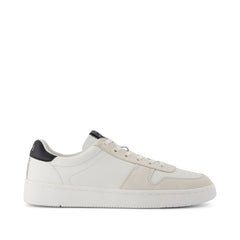 TRVL LITE Court White and Black Leather Sneaker - Toms near me