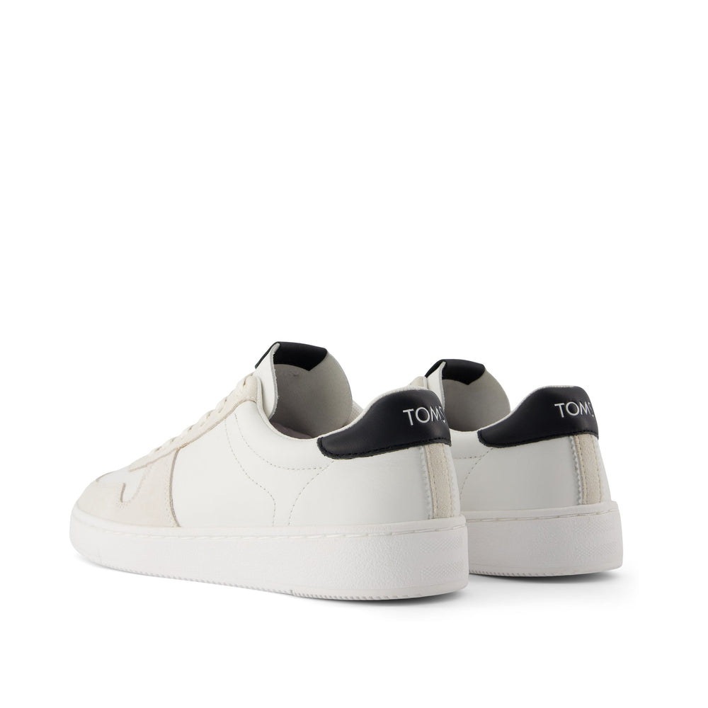 TRVL LITE Court White and Black Leather Sneaker - Toms near me