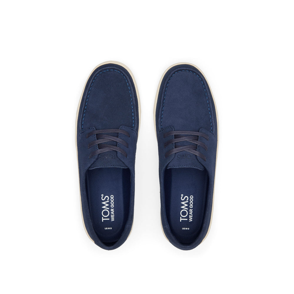 TRVL LITE London Navy Suede Loafer - Toms sale