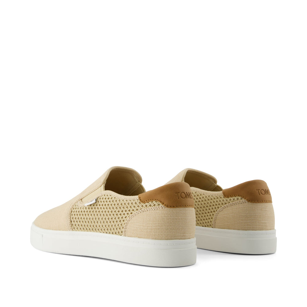Baja 2.0 Slip On Sneaker Almond Legacy Canvas and Textured Mesh - Toms on sale