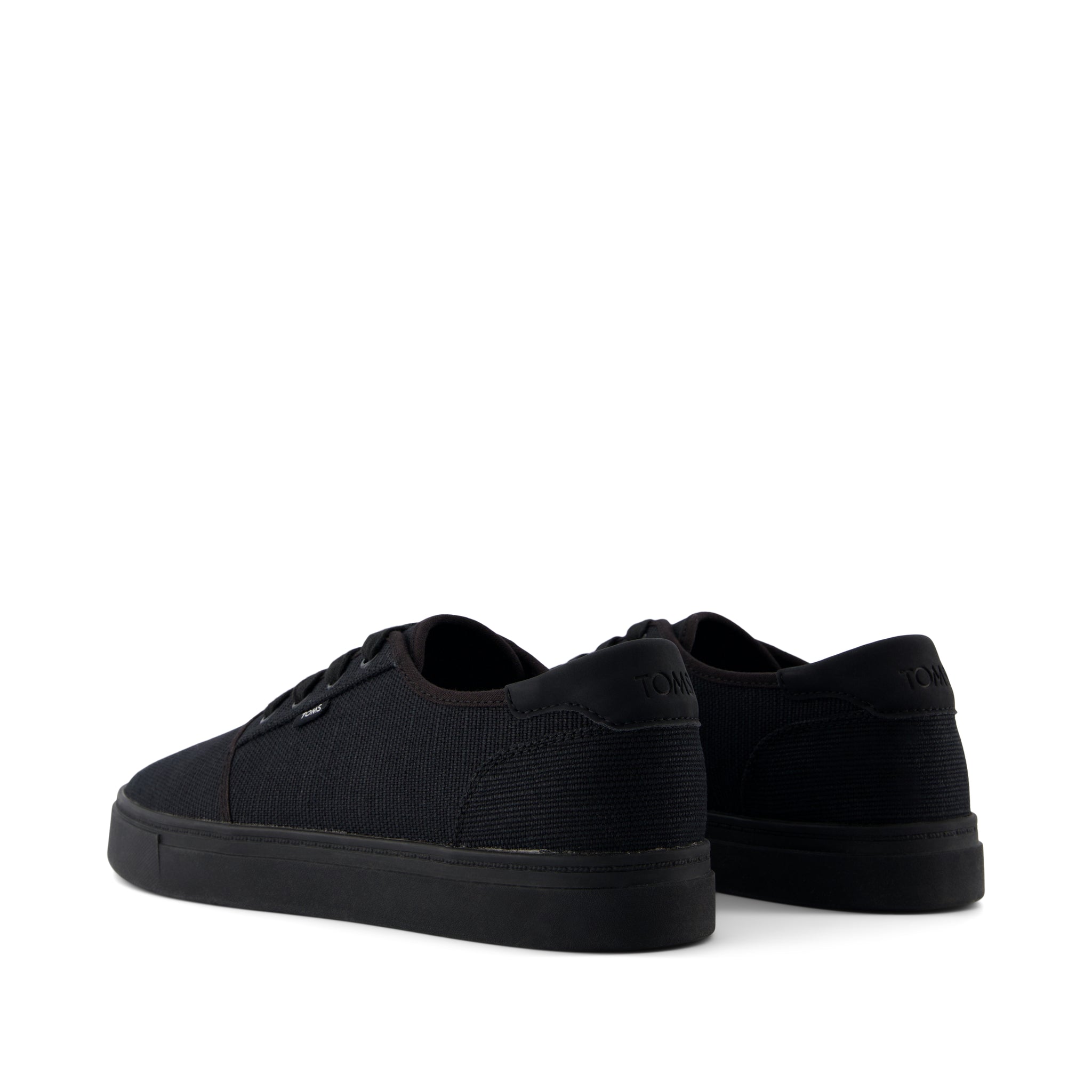 Carlo 2.0 Black and Black Legacy Canvas Lace Up Sneaker - Toms near me