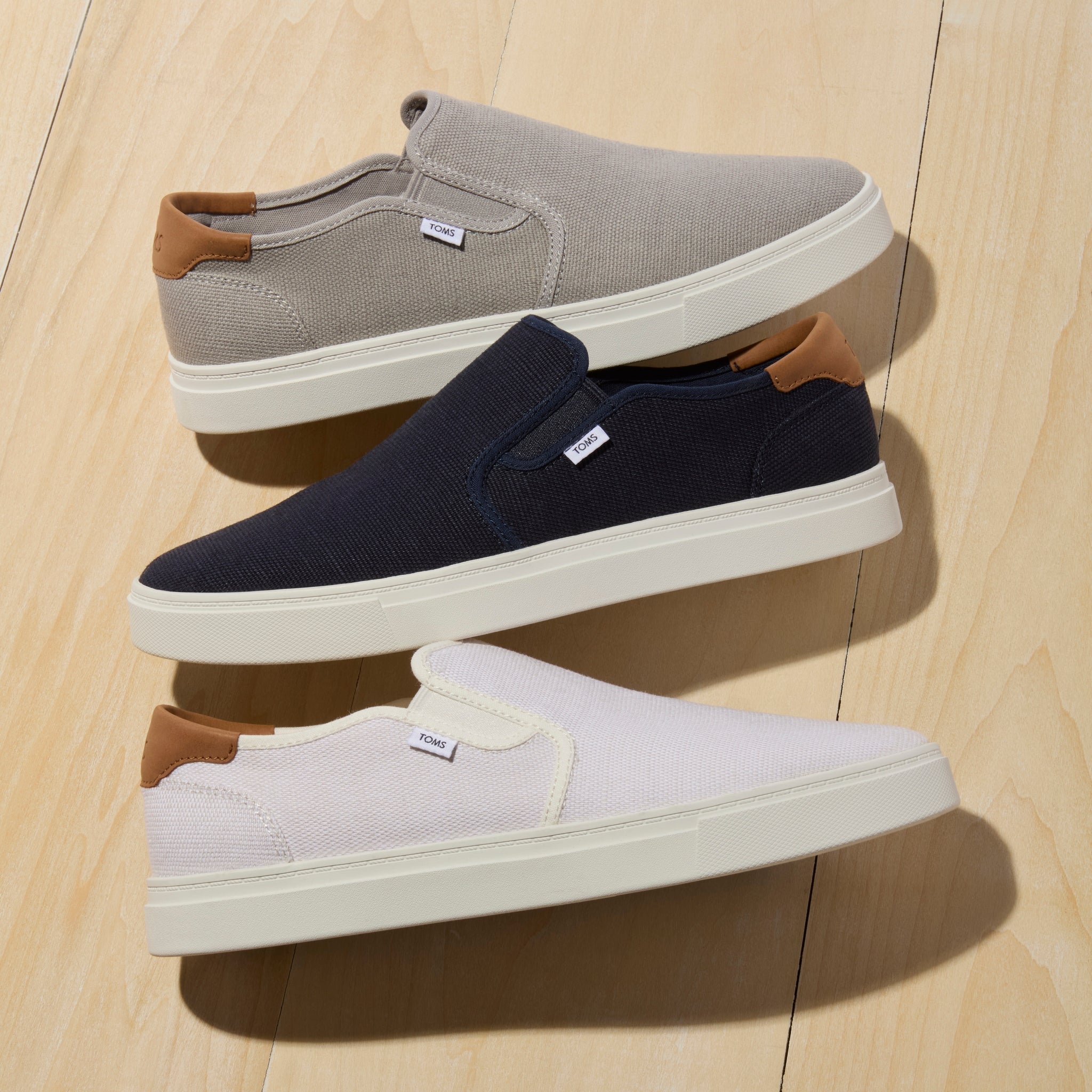 Baja 2.0 Navy Legacy Canvas Slip On Sneaker - Toms discount