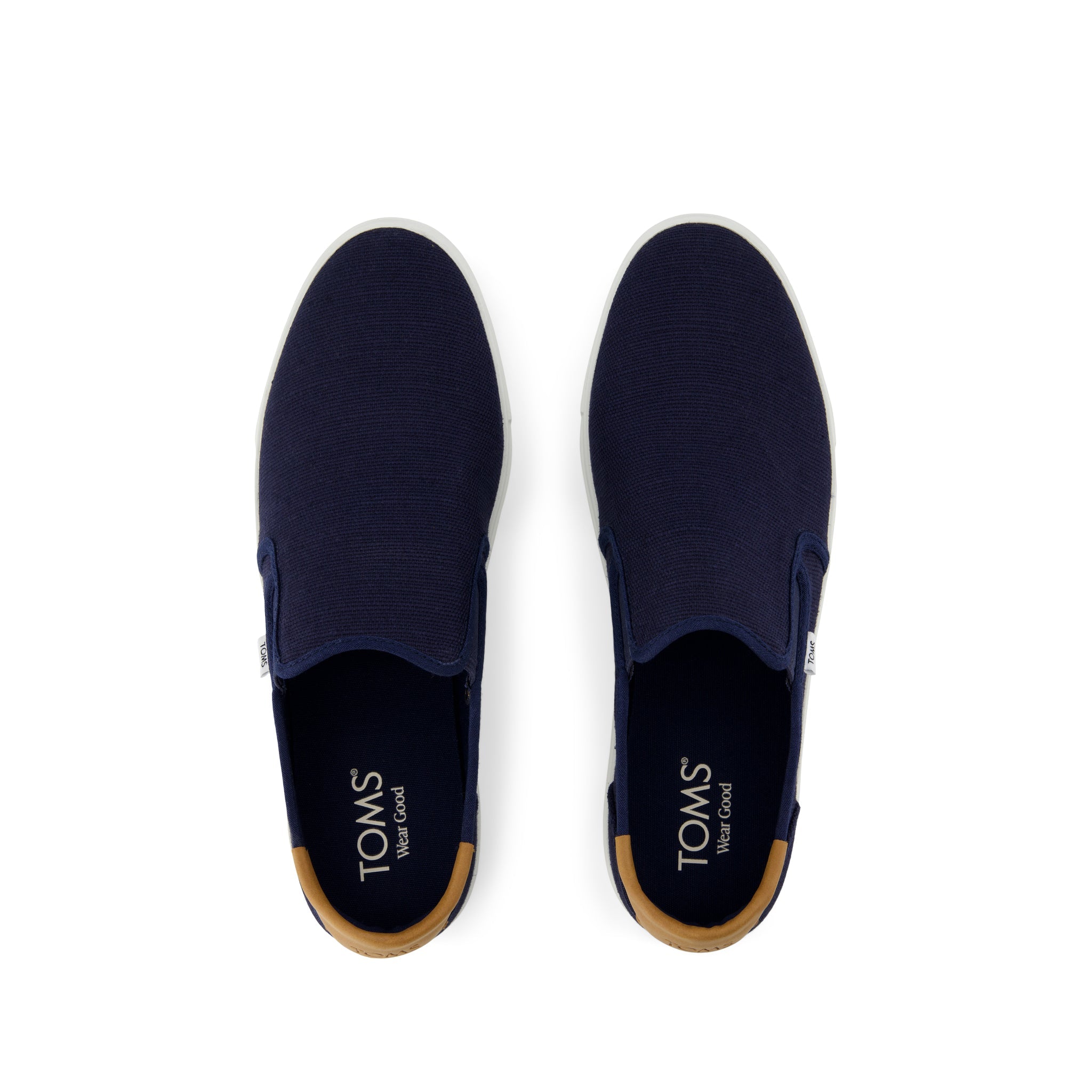 Baja 2.0 Navy Legacy Canvas Slip On Sneaker - Toms discount