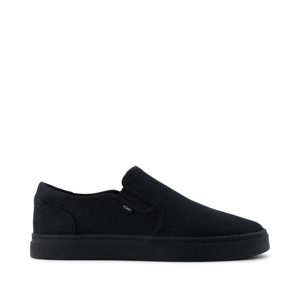 Baja 2.0 Black and Black Legacy Canvas Slip On Sneaker - Toms sale