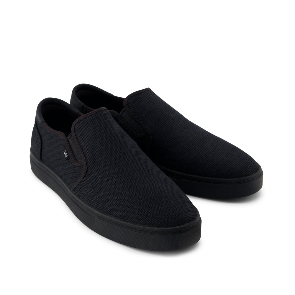 Baja 2.0 Black and Black Legacy Canvas Slip On Sneaker - Toms sale