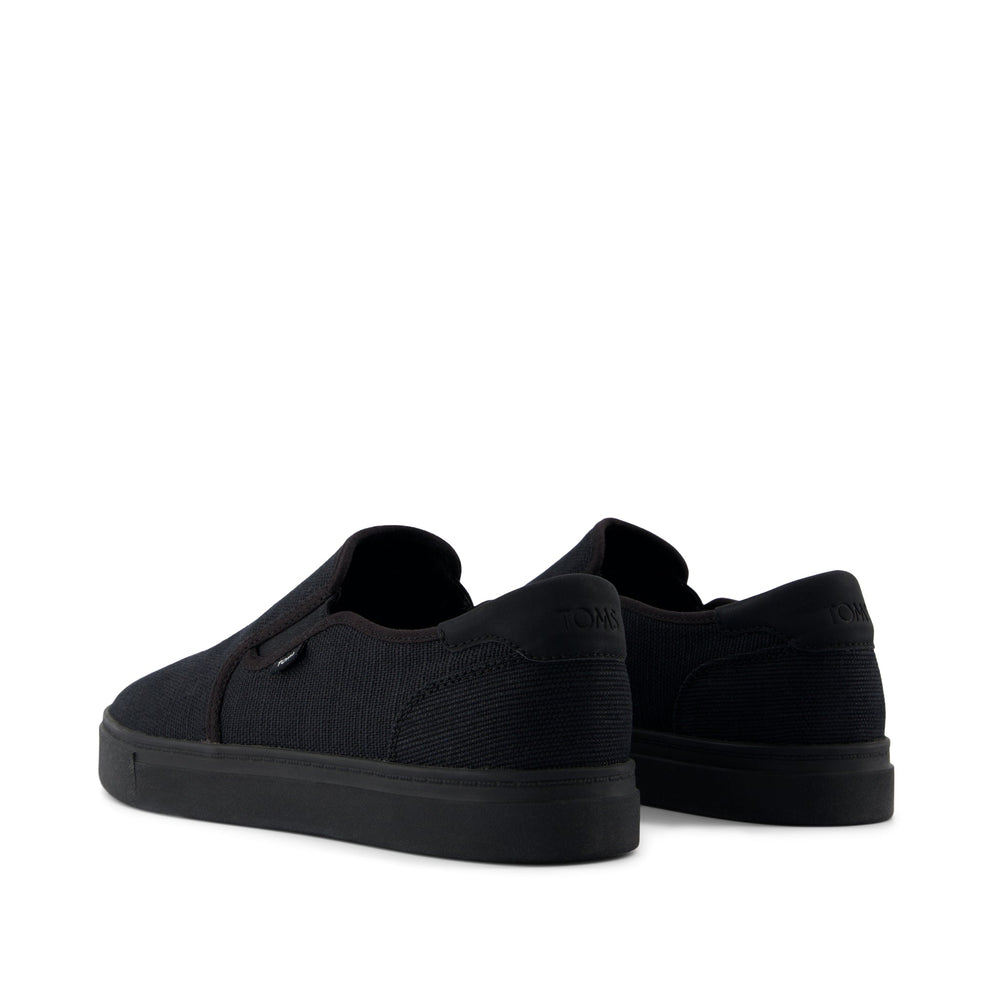 Baja 2.0 Black and Black Legacy Canvas Slip On Sneaker - Toms sale