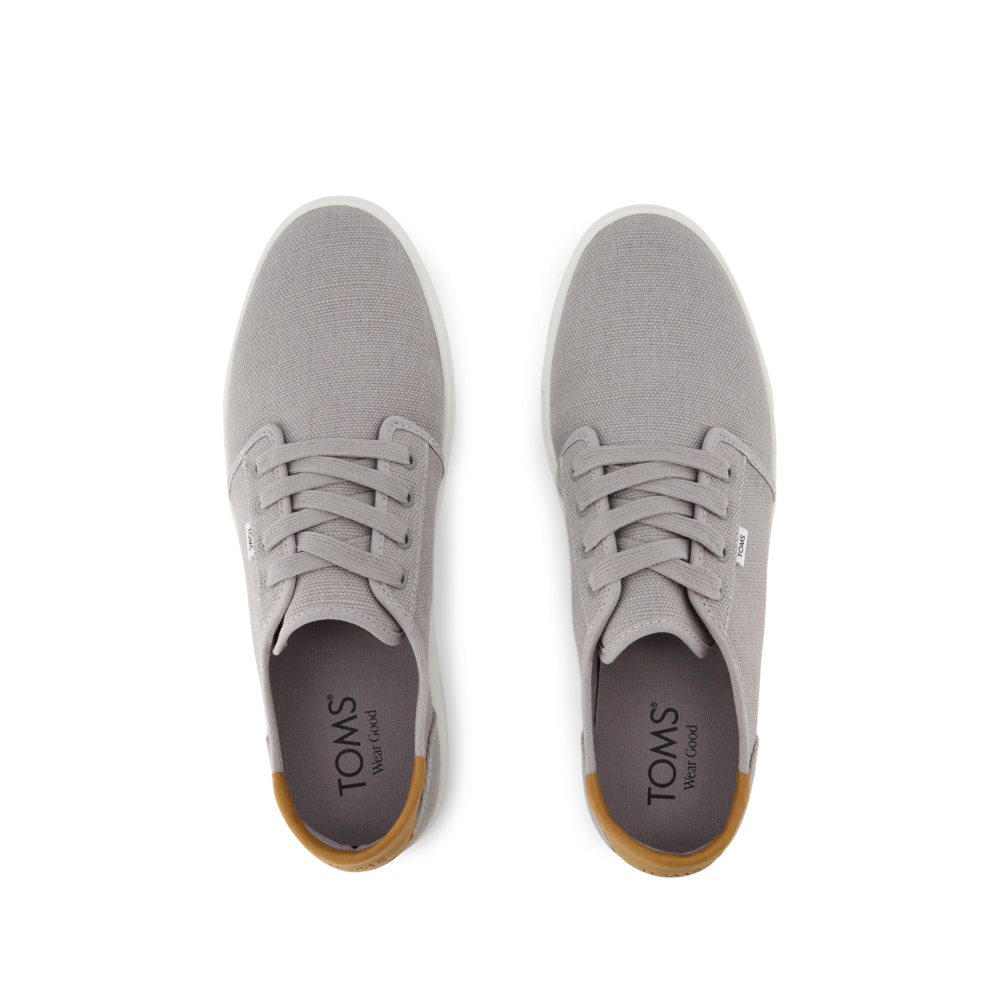 Carlo 2.0 Drizzle Grey Legacy Canvas Lace Up Sneaker - Toms on sale