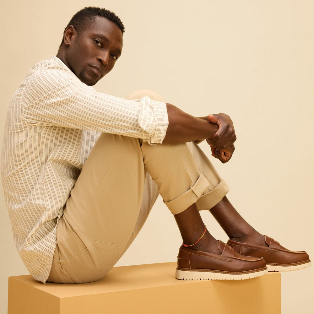 Navi TRVL LITE Havana Loafer Walnut Leather - Toms near me