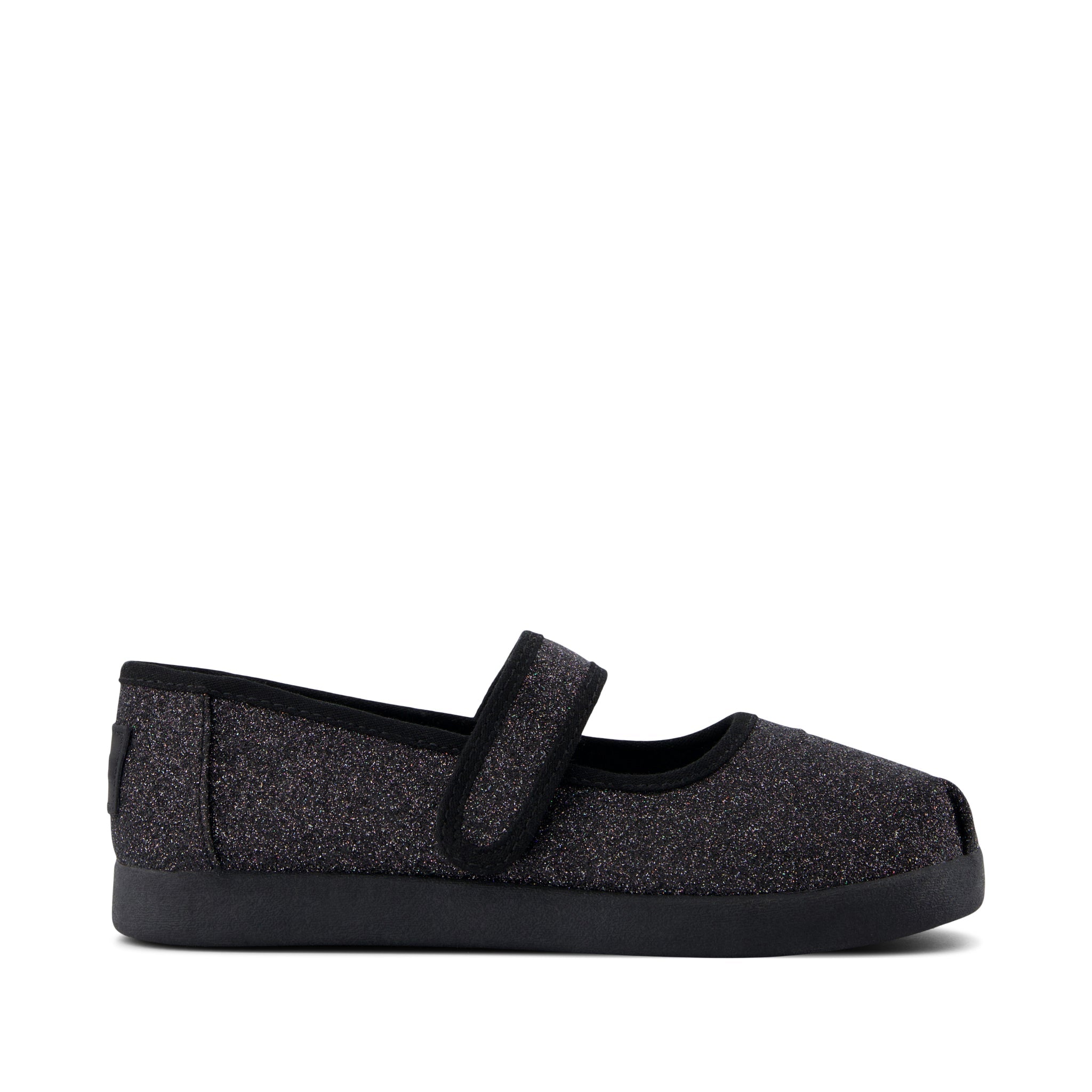 Nora Mary Jane Black Iridescent Glimmer Kids Shoe - Toms online