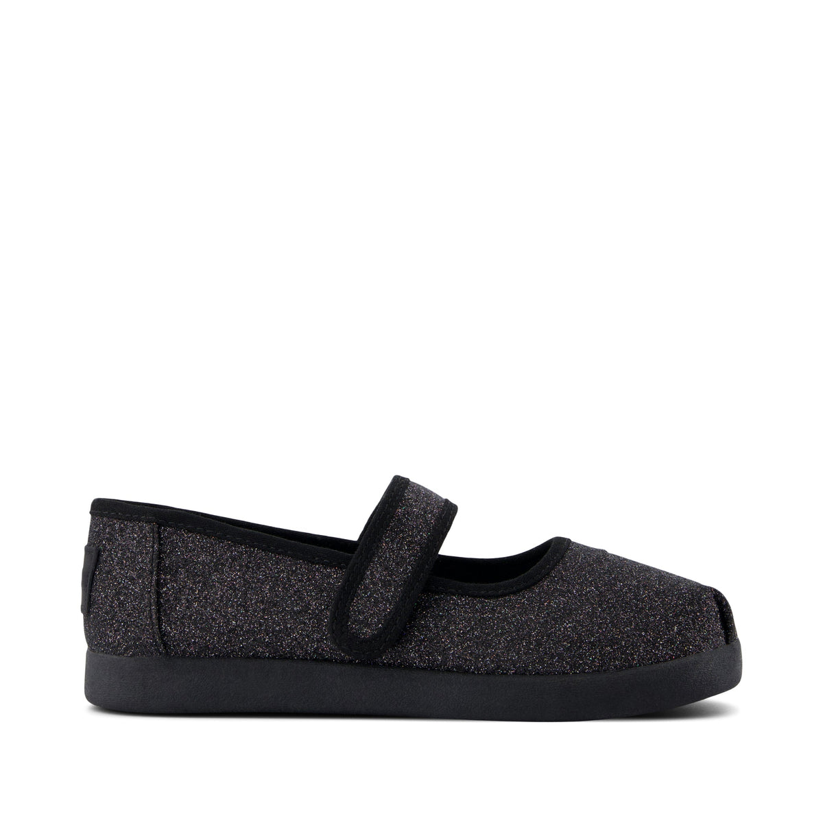 Nora Mary Jane Black Iridescent Glimmer Kids Shoe - Toms online