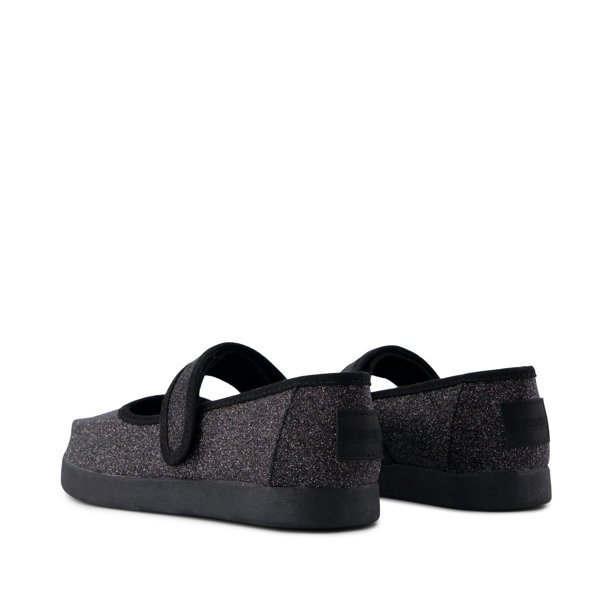 Nora Mary Jane Black Iridescent Glimmer Kids Shoe - Toms online