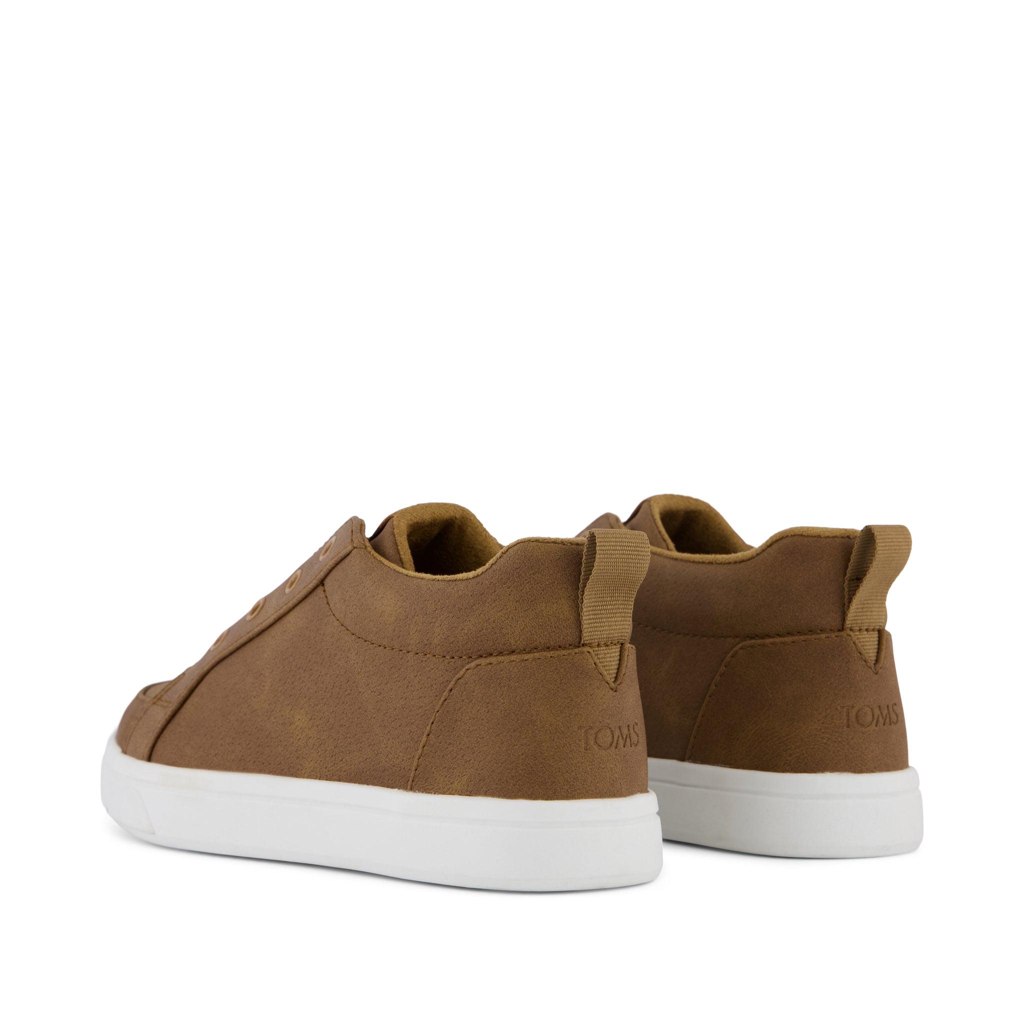 Kids Shoe Cruz Mid Kids Slip On Shoe Toffee Microsuede - Toms sale