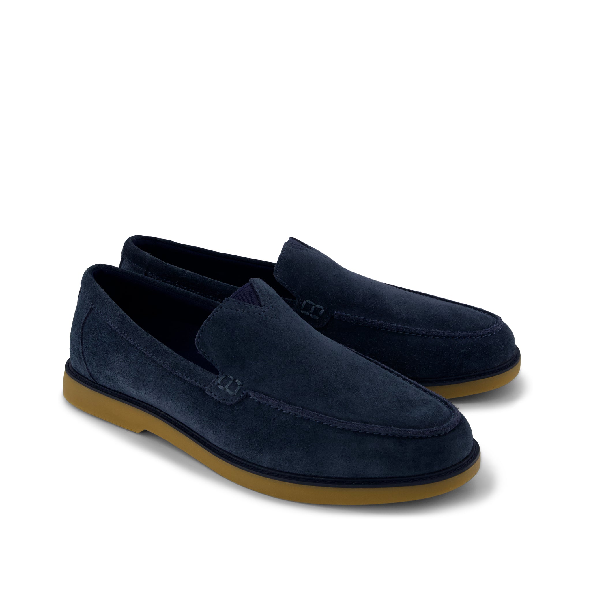 Marcos Loafer Navy Suede - Toms on sale