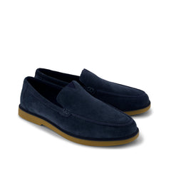 Marcos Loafer Navy Suede - Toms on sale