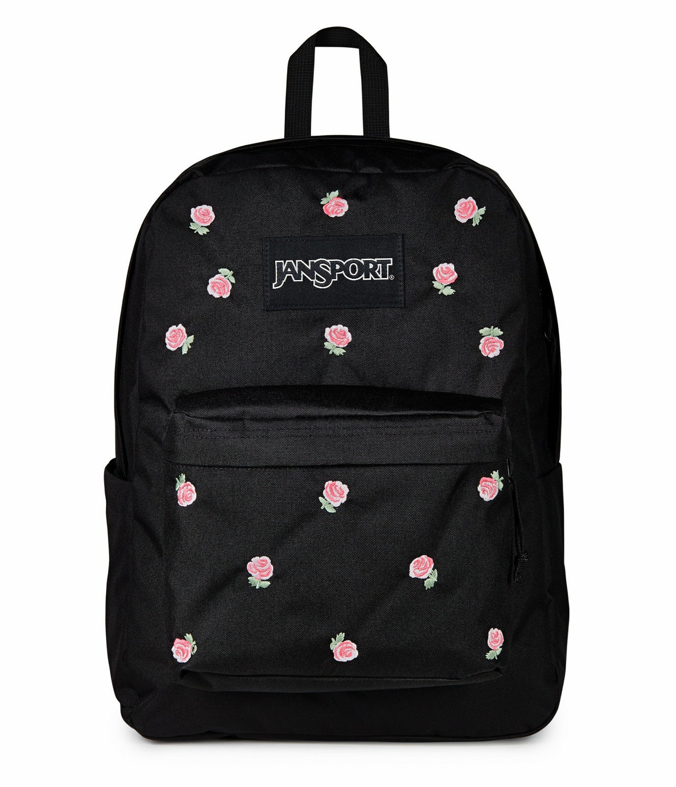 Just A Rose Embroidery Black