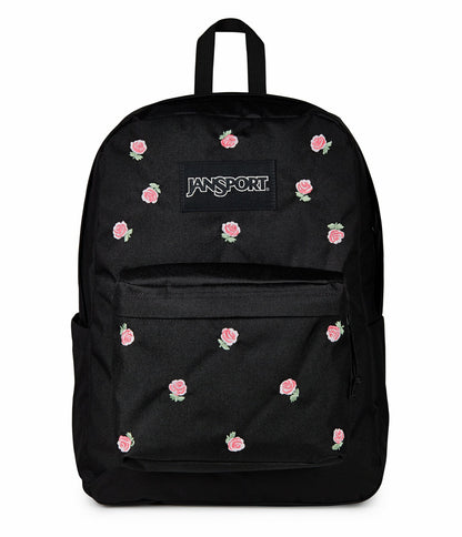 Just A Rose Embroidery Black