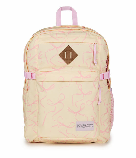 JanSport Main Campus - Rows of Bows Pink Ice