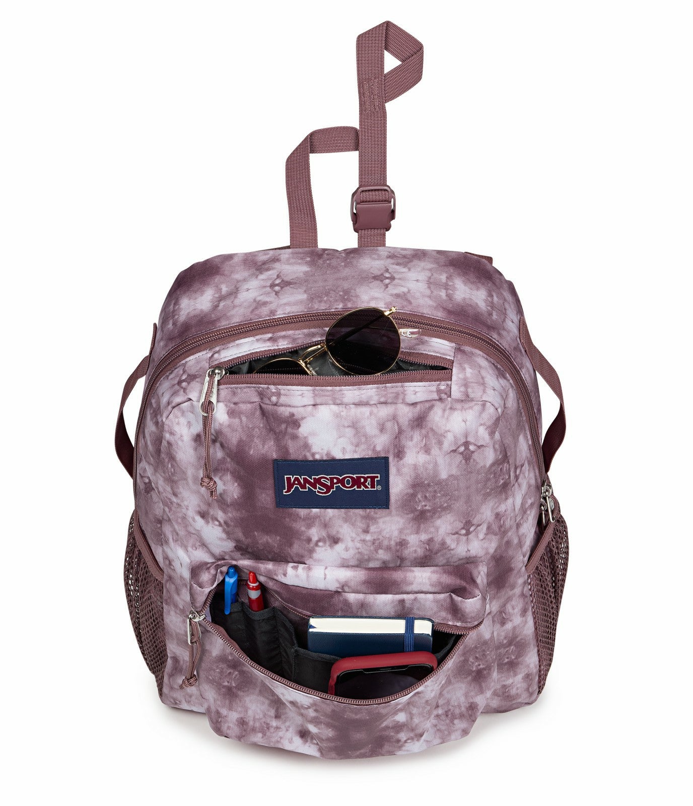JanSport Central Adaptive Backpack - Ice Dyed Mahogany Haze