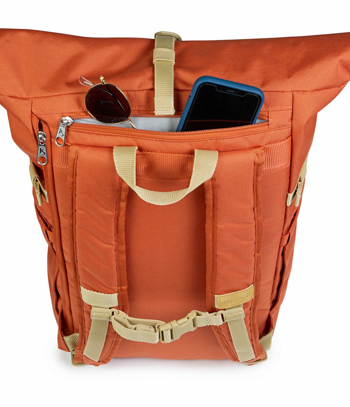 JanSport Hatchet Rolltop - Dune Red