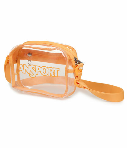 JanSport Clear Crossbody - Orange Soda