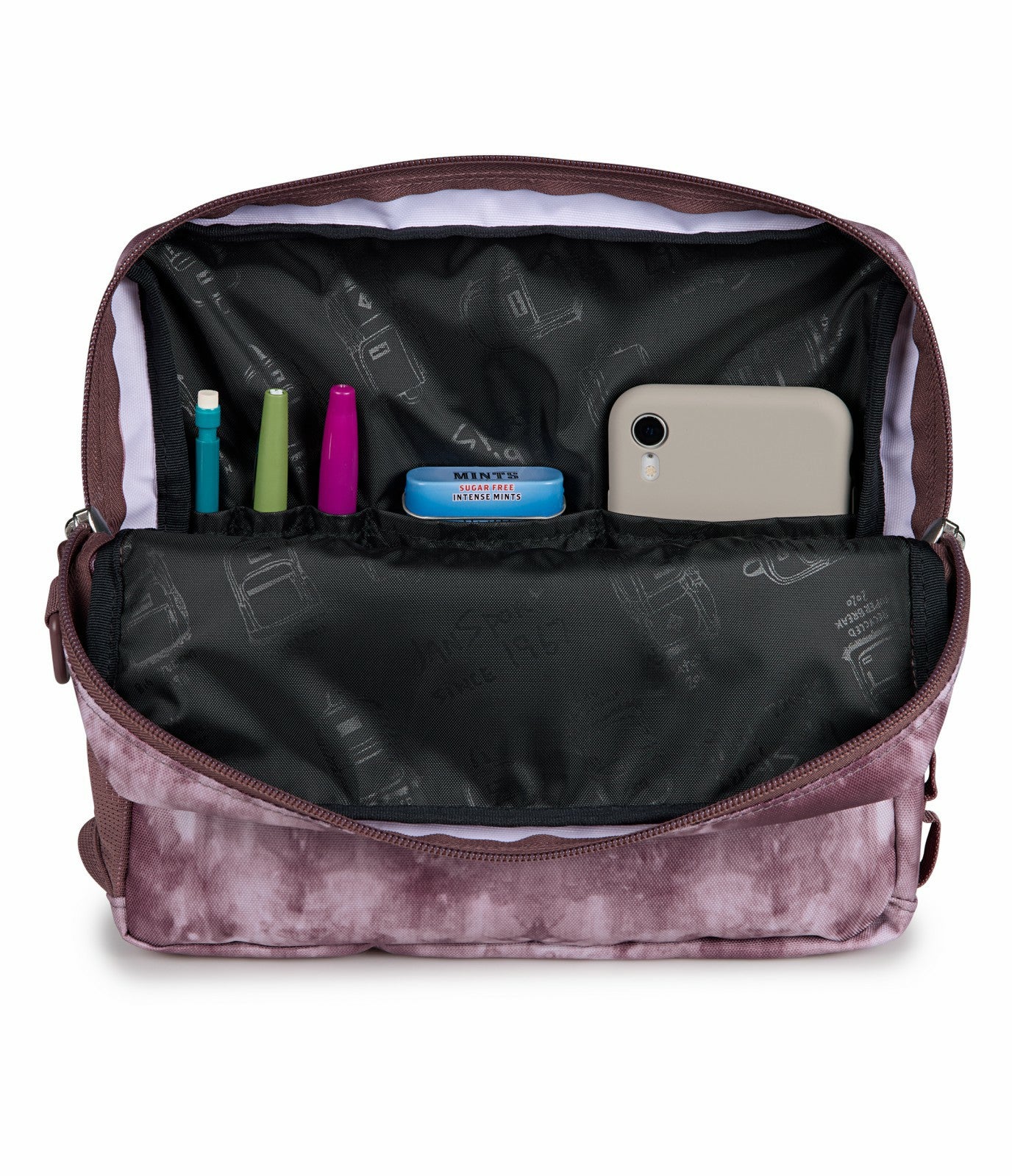 JanSport Central Adaptive Crossbody - Ice Dyed Mahogany Haze