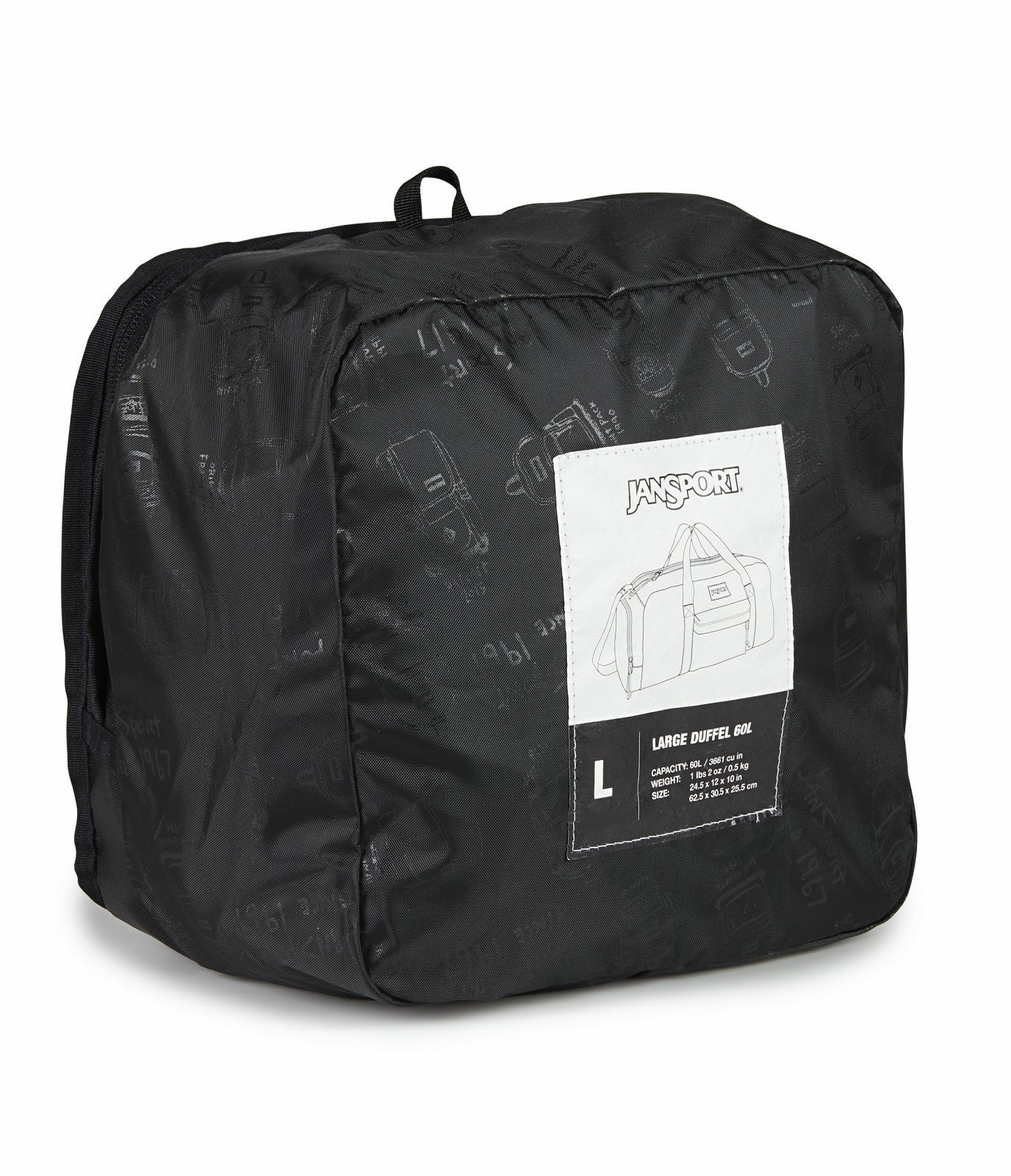 JanSport Weekender Large Duffel - Black