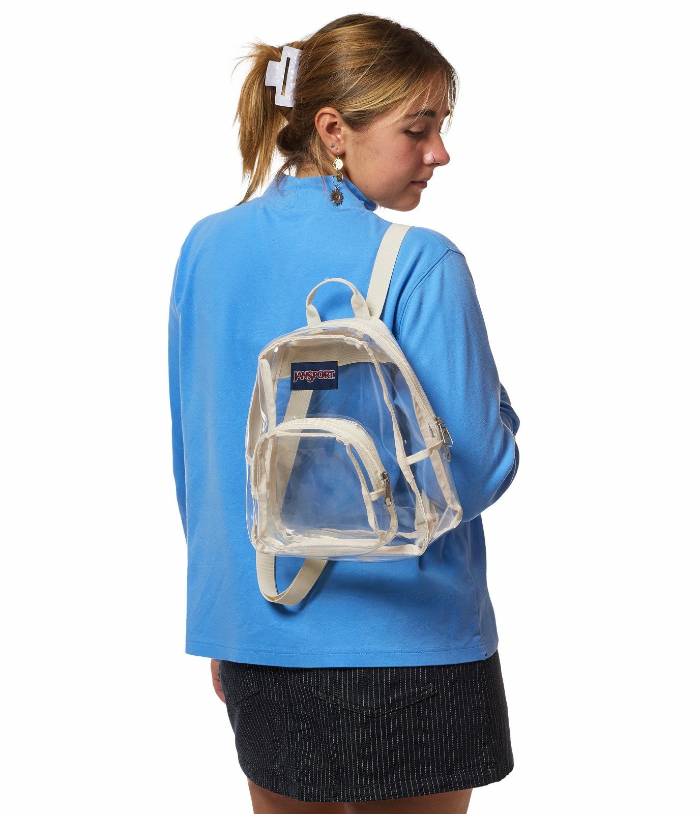 JanSport Clear Mini Pack - Moon Flower