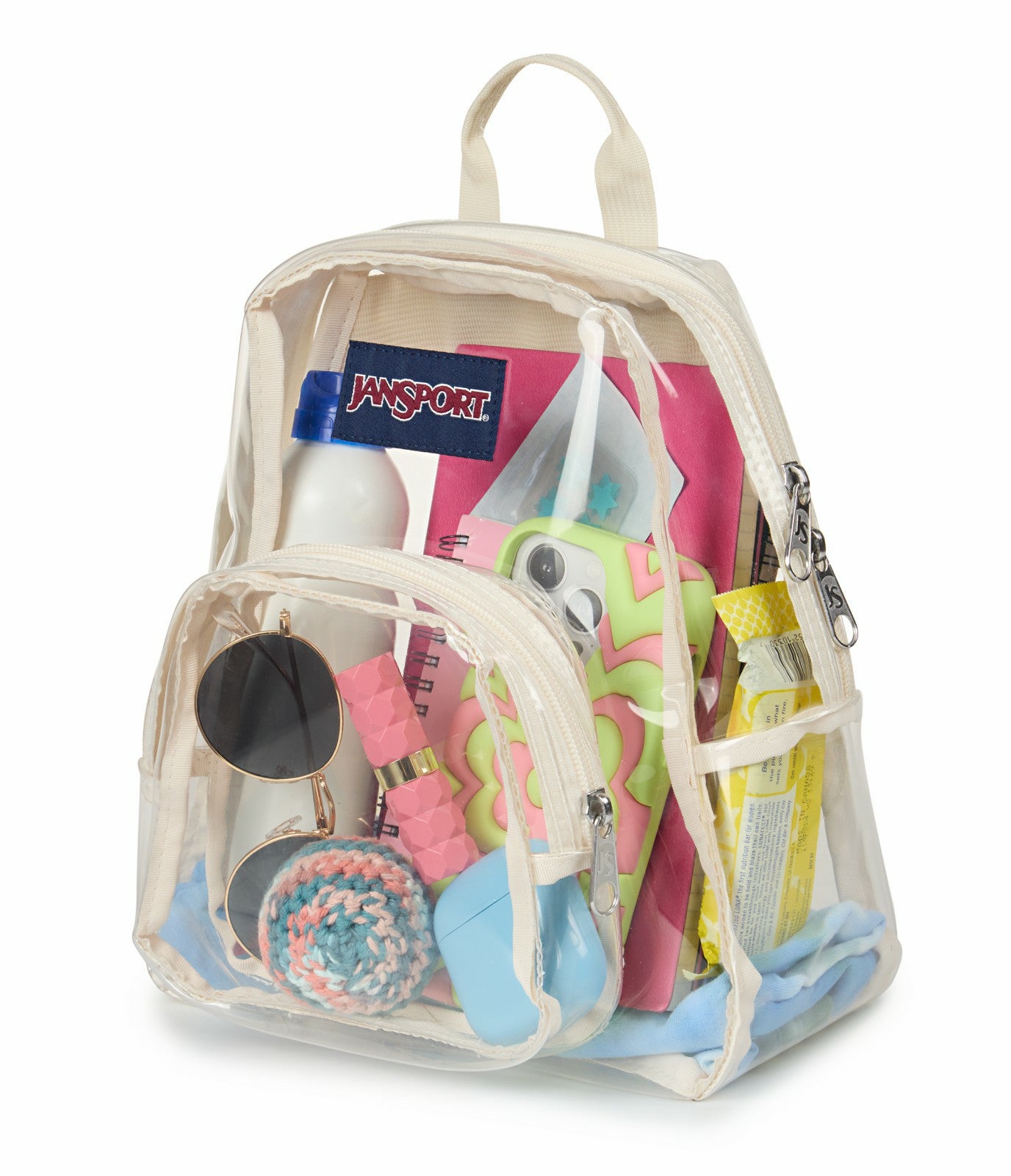 JanSport Clear Mini Pack - Moon Flower