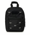 Embroidered Bows Black