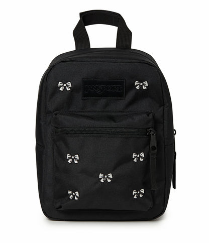 Embroidered Bows Black