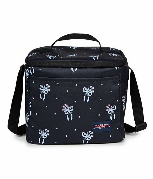 JanSport Super Snack - Pastel Petals Black