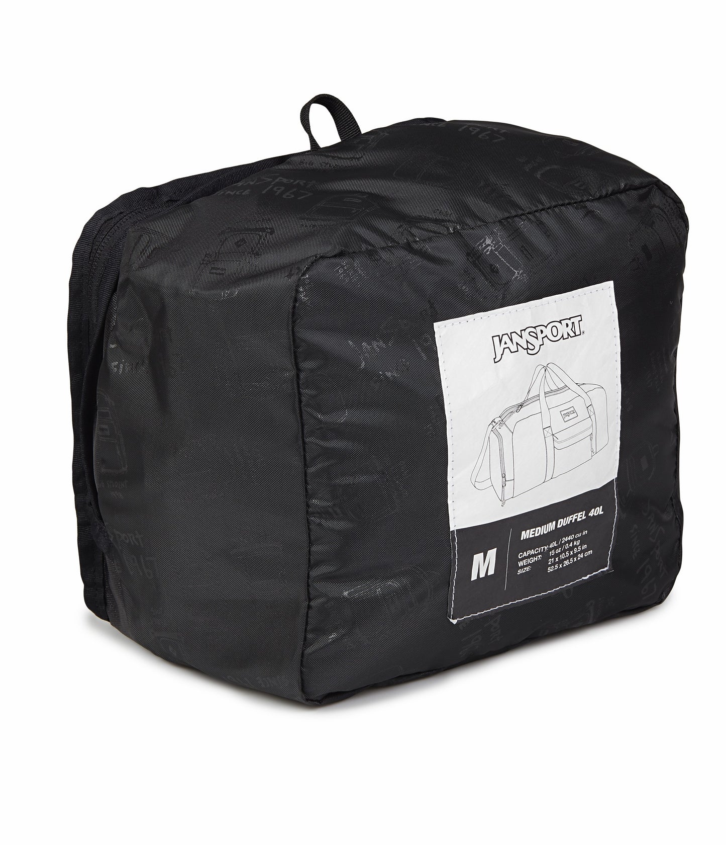 JanSport Weekender Medium Duffel - Black