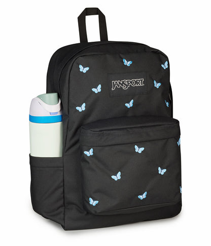 JanSport SuperBreak® Plus Midnight Butterflies Set - Tiny Butterflies Black