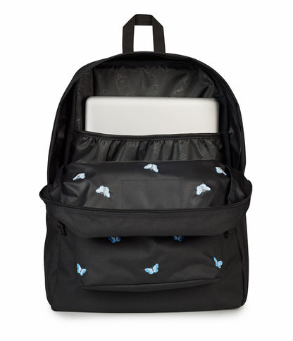 JanSport SuperBreak® Plus Midnight Butterflies Set - Tiny Butterflies Black