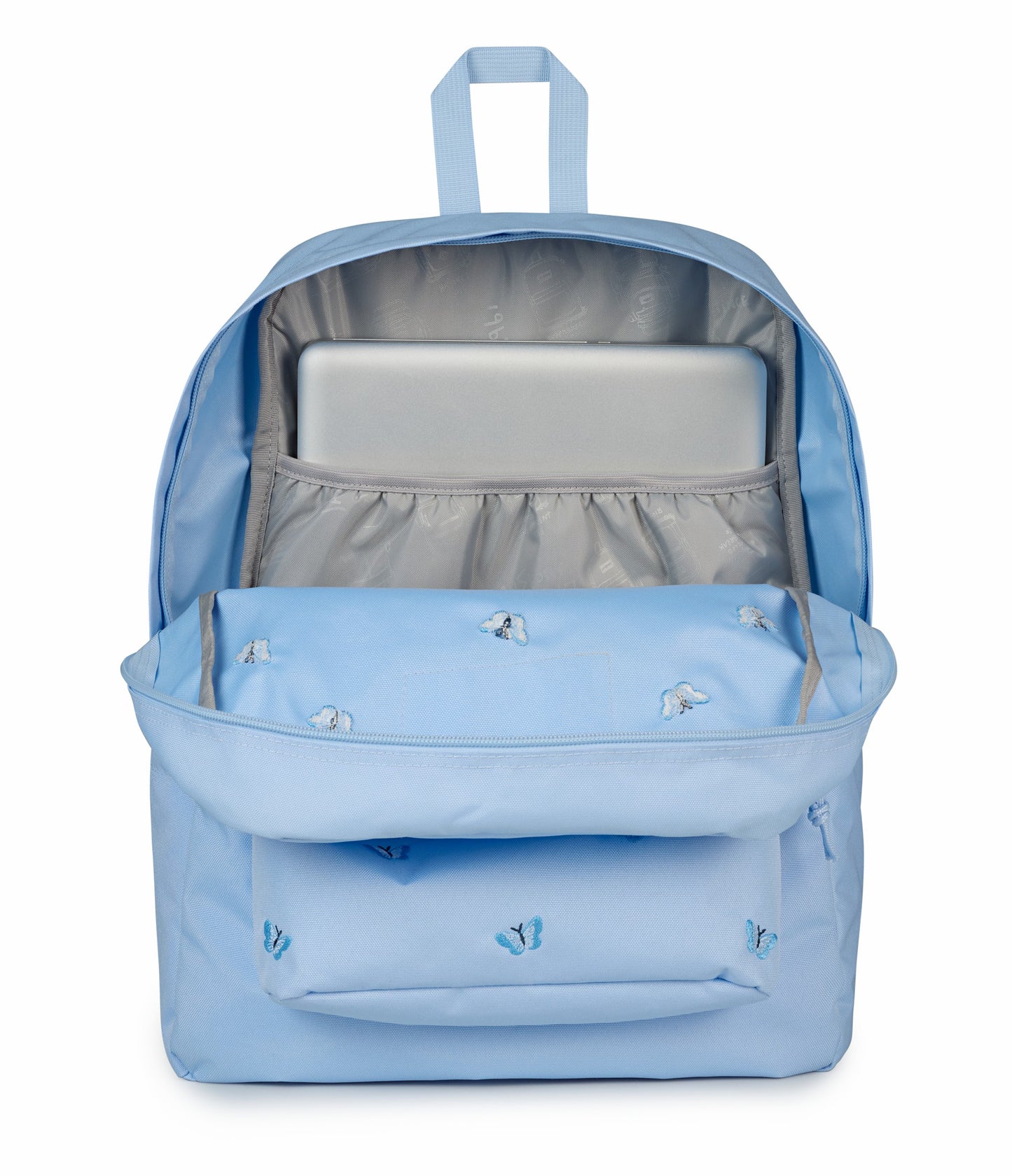 JanSport SuperBreak® Plus Tiny Butterflies Set - Tiny Butterflies Blue