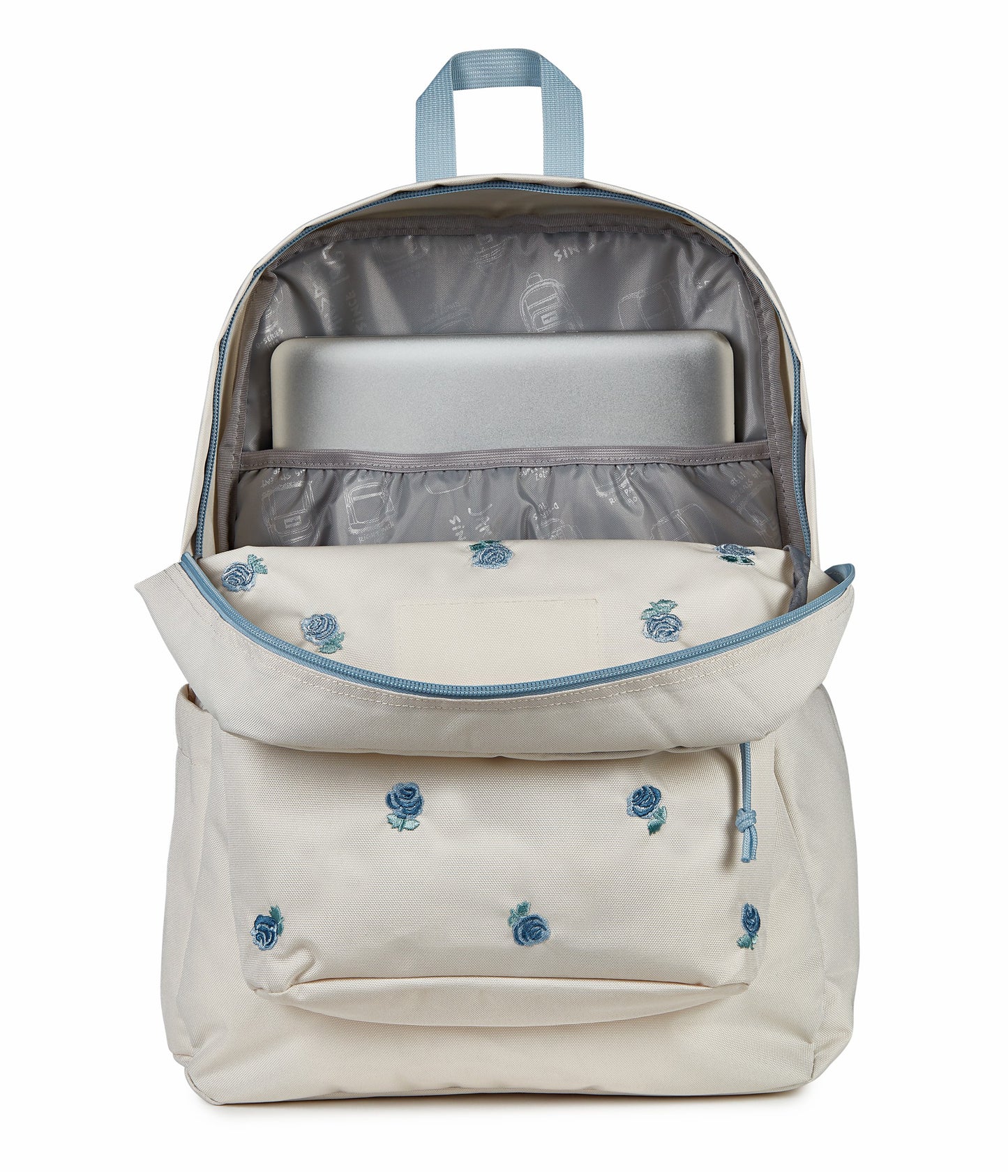 JanSport SuperBreak® Plus Soft Essentials Set - Just A Rose Embroidery Moon Flower