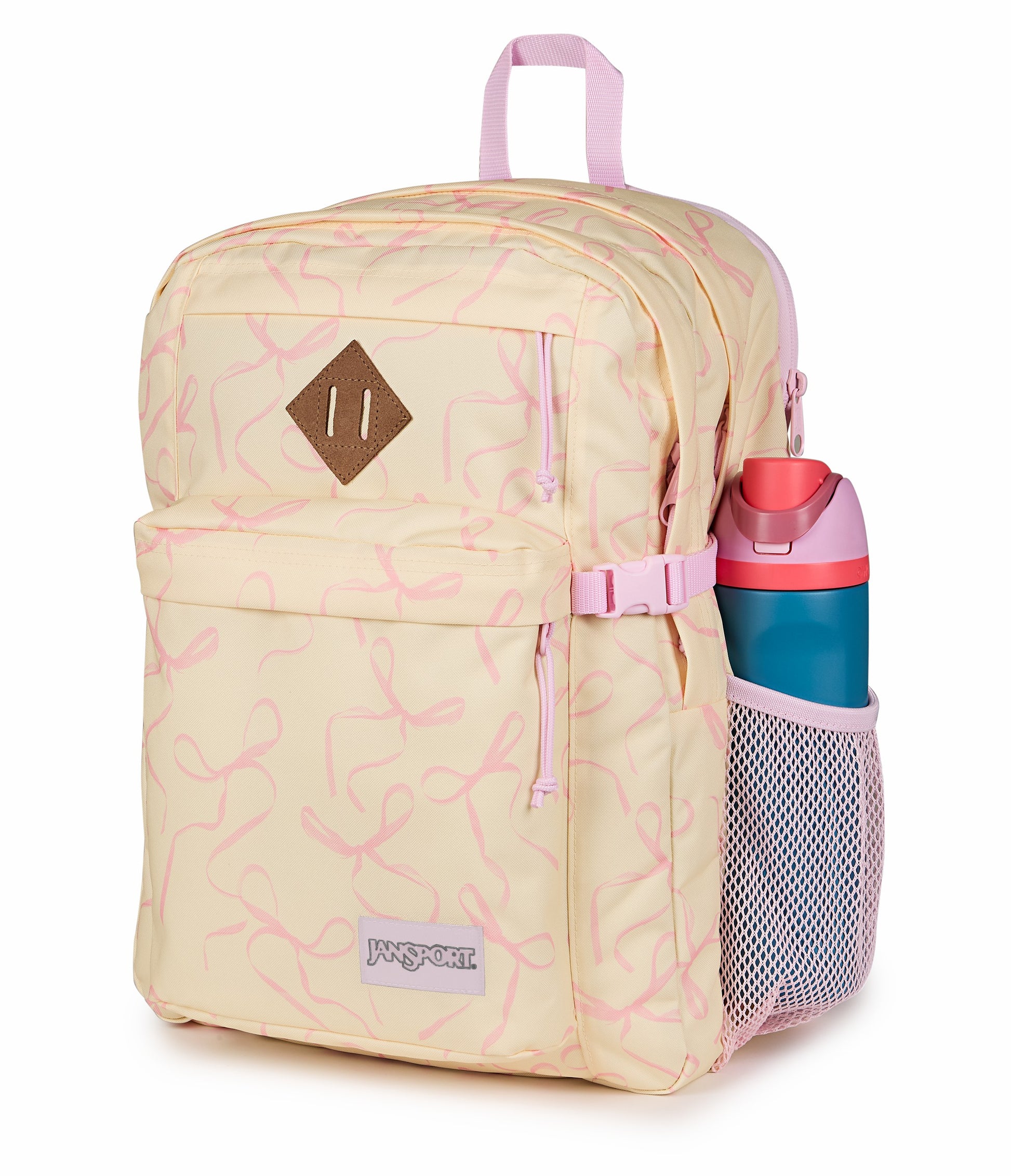 JanSport Main Campus Rows Of Bows Set - Rows of Bows Pink Ice