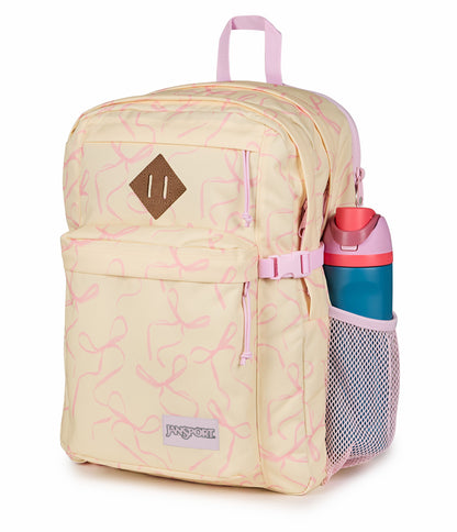 JanSport Main Campus Rows Of Bows Set - Rows of Bows Pink Ice